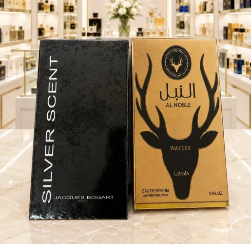 Perfume Silver Scent + Perfume Al Noble Waazer