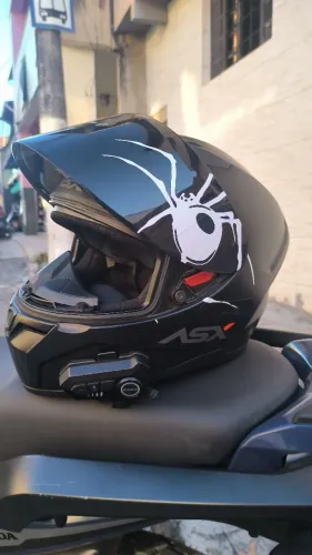 CAPACETE ASX n? 58 + comunicador de brinde!