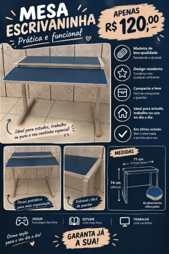 Mesa de estudos 