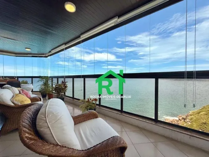 Apartamento frente mar com 4 quartos (4 suítes), 3 vagas e lazer à venda em Jardim Astúria
