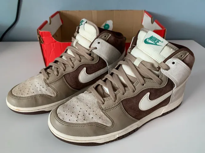 Nike Dunk High RETRO PRM CHOCOLAT 