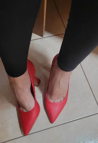 Scarpin vermelho - Bottero