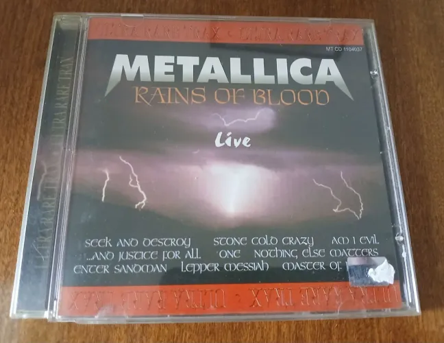 Cd Metallica Rains Of Blood | Ao Vivo