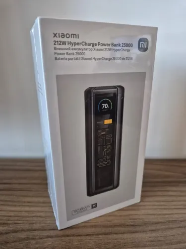 Carregador Portátil Power Bank Xiaomi Hypercharge 25000Mah 212w Preto