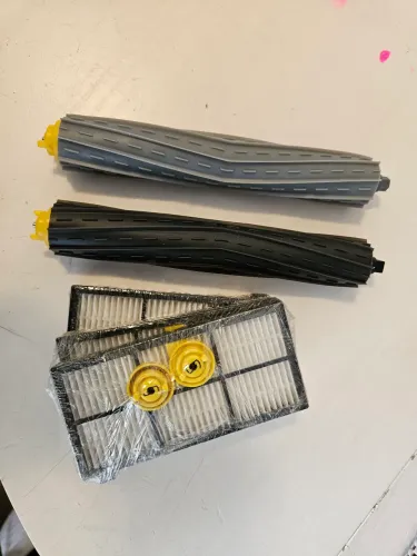 Kit Acessórios Roomba Série 900: 1 par Escovas + 3 Filtros para iRobot 960 / 970 / 980