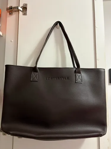 Bolsa Lofty Style Tote Grande - Marrom