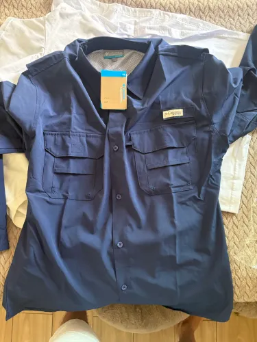 Camisa Columbia outdoor, pesca, proteção UV