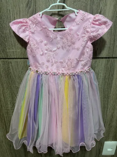 Vestido arco íris