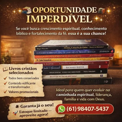 Livros Semi- Novos Literatura cristã  - crescimento Espiritual 