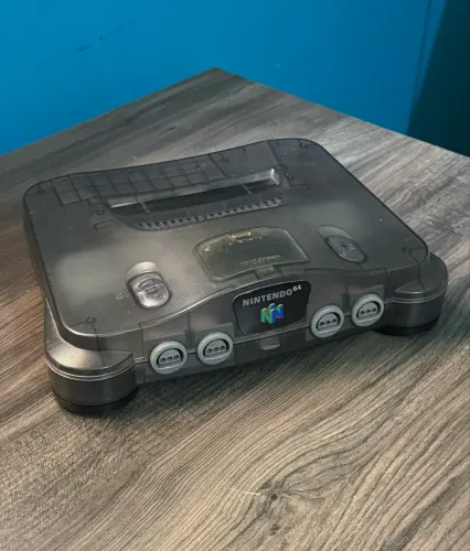 Nintendo 64 jaboticaba no estado apenas o console