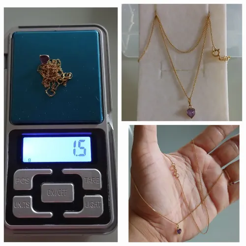 Gargantilha de ouro 18k