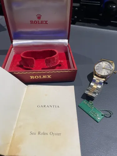 Rolex Oyster Vintage Original - Garantia da Época + Caixa Rolex