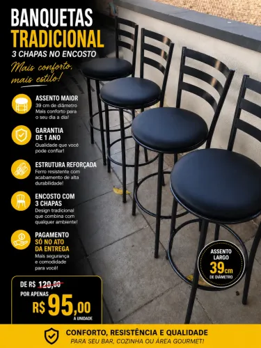 Banquetas banqueta altas mesas mesa bistrô de qualidade 