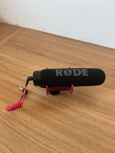 Microfone Rode Videomic Go (em perfeito)