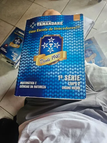 Livros ensino médio 1° ano SAE(tamandaré)