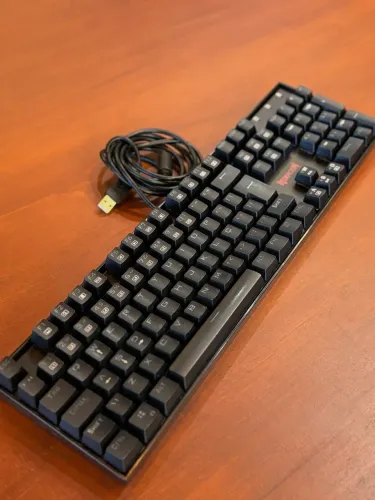Teclado Redragon Mitra K551 Preto Qwerty Rgb Outemu Blue