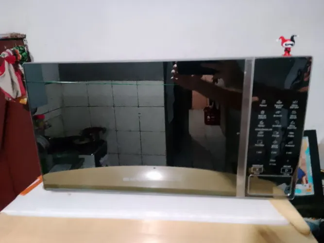 Microondas sem o prato