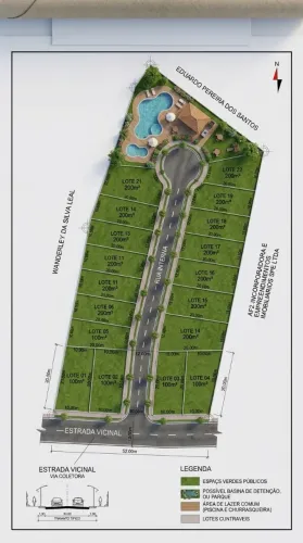 Oportunidade! Para os 4 primeiros lotes desmembrados com 200m2(cada) tem 15% de desconto.