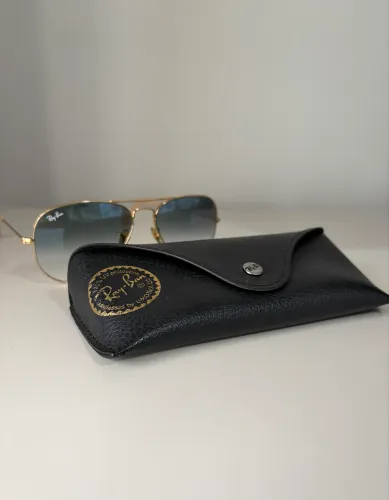 Ray-Ban Original RB3025 Aviator Large Metal 001/3F Azul Degradê