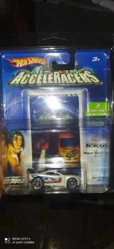 Hot Wheels Acceleracers Power Rage Original Lacrado 0km + Protetor de Blister
