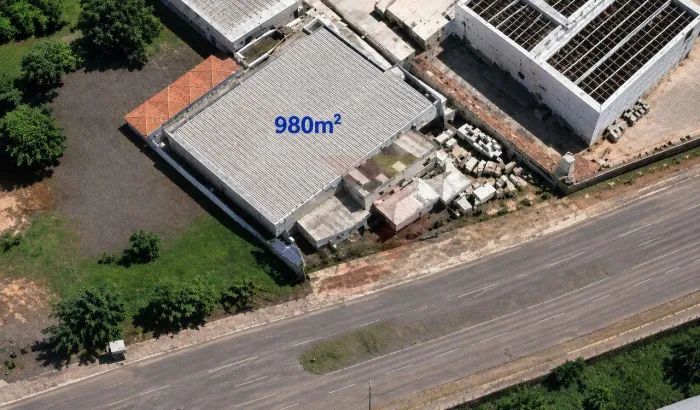 Galpão para alugar, 980 m² ao lado do All Park Polo Empresarial - Aparecida de Goiânia/GO