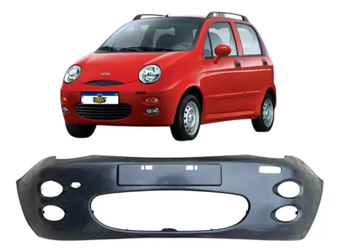Parachoque Dianteiro Chery Caoa Qq 2011 2012 2013 2014 2015 Preto