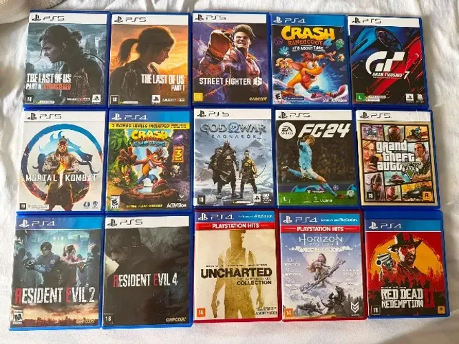 Jogos variados PS4 e Ps5