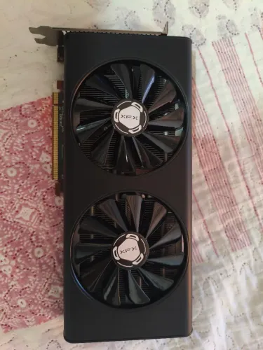 Rx 5700 8gb xfx dual fan semi nova com garantia 