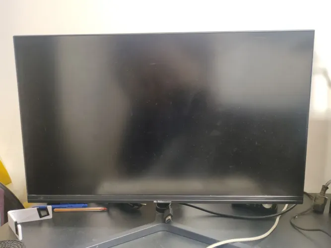 Monitor gamer 24 polegadas 1 ms 165 hz Philco, com defeito, tela preta