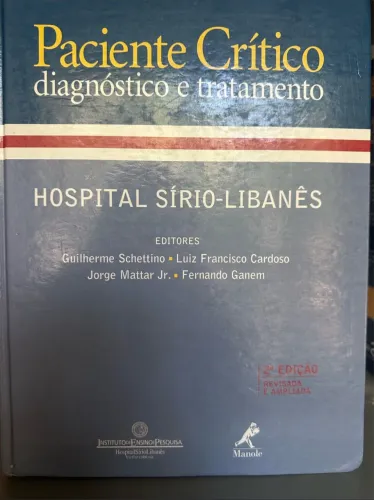 Livro paciente crítico sírio libanês