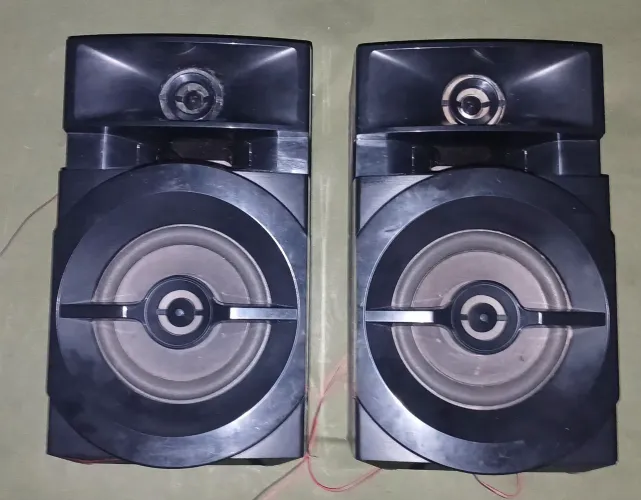 Caixa de som Panasonic funcionando perfeitamente 