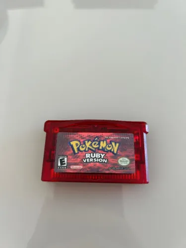 Pokemon Ruby Game Boy GBA Original com Shinies
