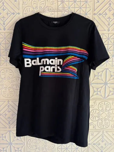 CAMISETA BALMAIN RAINBOW