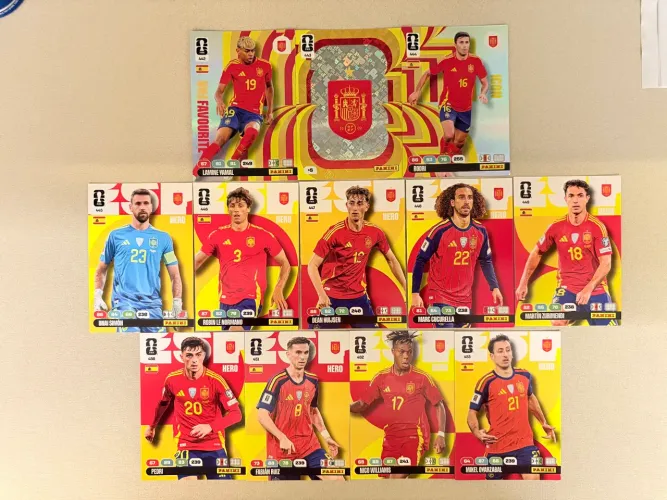 CAMPEÃO do Mundo 2026 ESPANHA Cards Adrenalyn XL