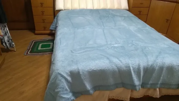 Cobertor Soft Azul Queen