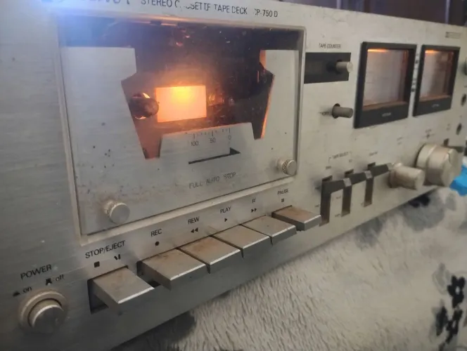 Stereo Cassette Tape Deck CP-750D
