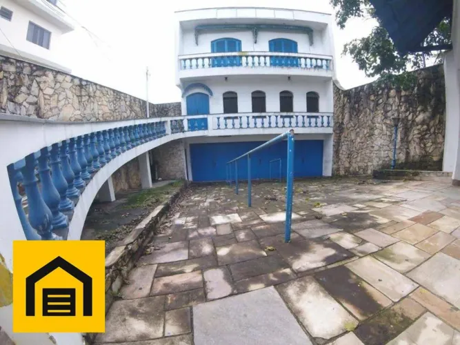 Casa com 4 dormitórios para alugar, 600 m² por R$ 15.000,00/mês - Matriz - Mauá/SP