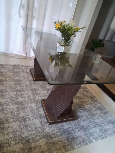 Mesa vidro 10mm temperado com bisote desquinado BARATO!!