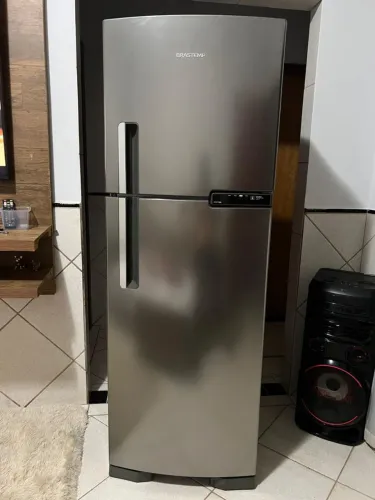 geladeira Brastemp inox