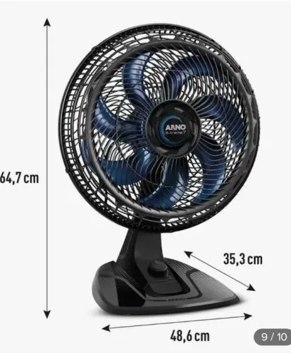 Vendo ventilador Arno Extreme.