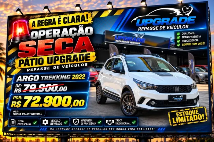 Fiat Argo Trekking 1.3 8V Flex 2022