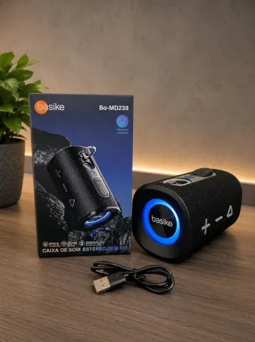 Caixa de Som Bluetooth Basike BA-MD238