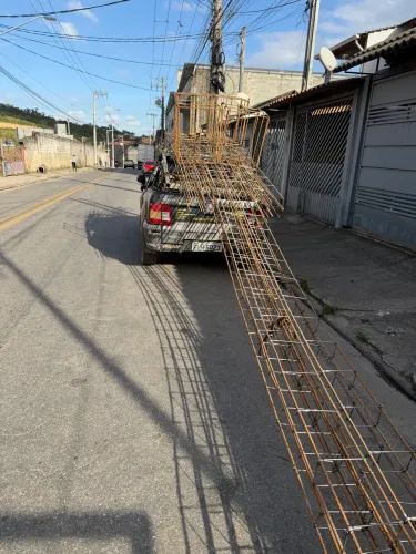 Coluna de ferro pra construção civil 