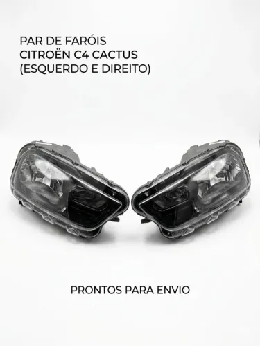 Par de faróis Citroen C4 Cactus original recuperado