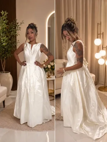 Vestido de noiva lunanovias