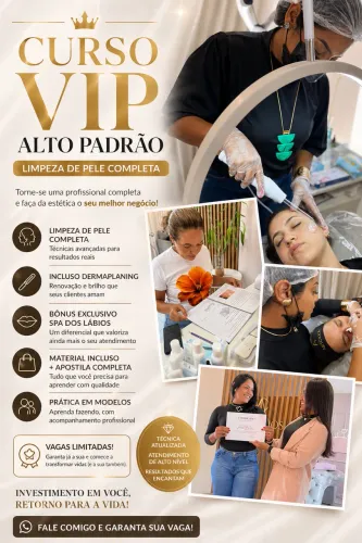 Curso Limpeza de pele 