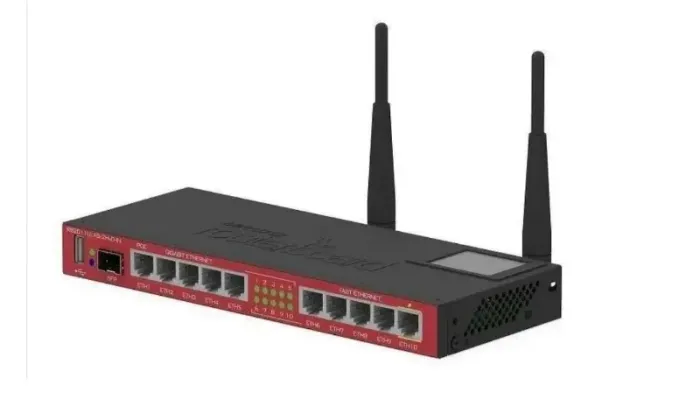 Mikrotik Rb2011uias-2hnd-in 2.4 Ghz Com 10portas Lan/hotspot