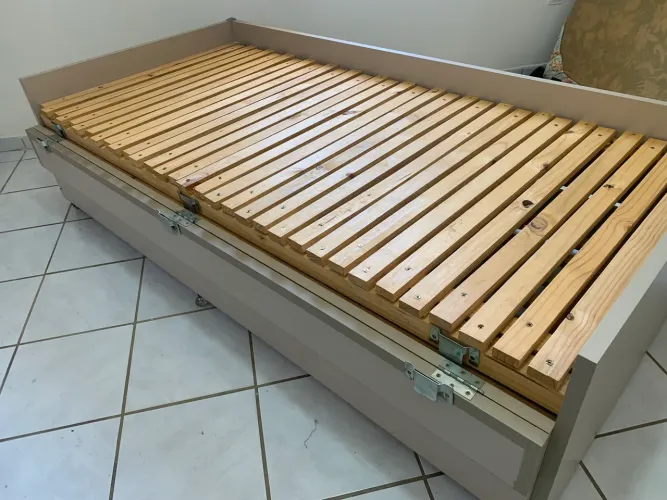 Cama casal ou solteiro 2 em 1