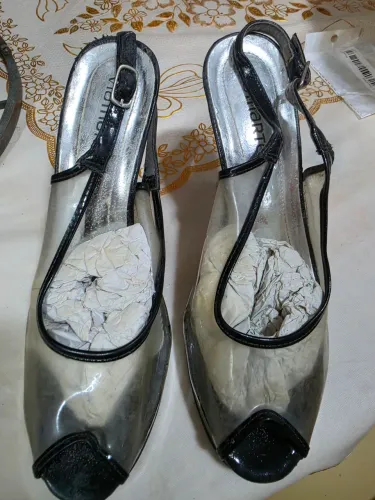 Sandalia de salto fino alto 36 Vía Marte