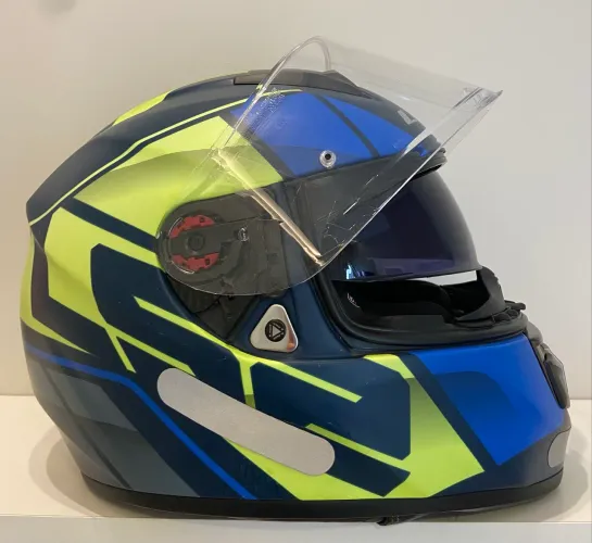 CAPACETE LS2 - FF397 VECTOR KRIPTON - COM ÓCULOS DE PROTEÇÃO SOLAR VISEIRA ANTIRRISCO